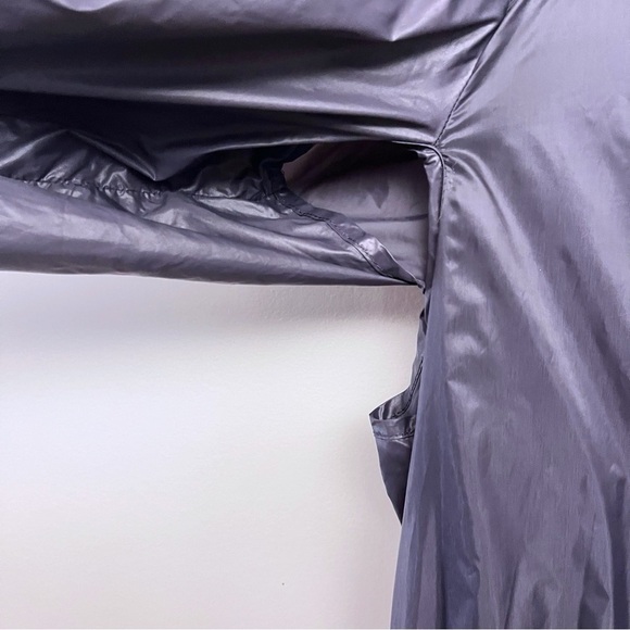 Fabletics Womens XL Iron Gray Kali Run Full Zip Cinched Waist Windbreaker Jacket - Picture 6 of 9